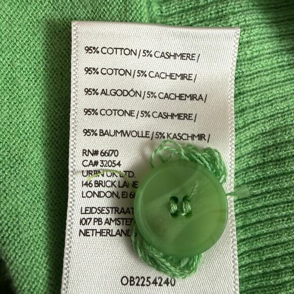 Anthropologie Maeve NEW Short -Sleeve Crew-Neck Cardigan Sweater Size XS - Picture 7 of 10